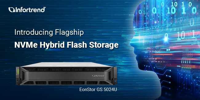 Infortrend Unveils Its Most Advanced U.2 NVMe SSD Storage Solution Designed to Propel the AI Era
