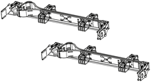 Cable management arms (CMA)