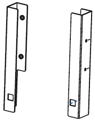 2 x Pillars