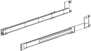 2 x Rack slide rails