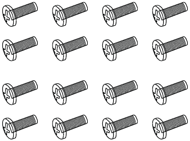 16 x M5 10mm screws