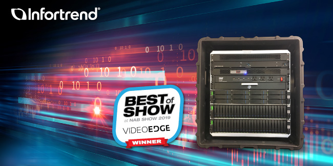 Infortrend’s All-Flash SAN-in-a-box Wins Best of Show Award at 2019 NAB