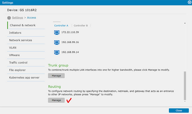 configuring Default Routing
