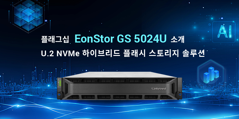 Find the Ideal EonStor GS U.2 NVMe
