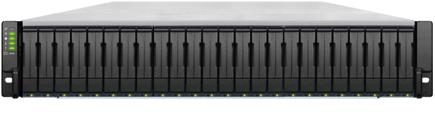 The Highest-Performing EonStor GS 5024U U.2 NVMe Hybrid Flash Storage Solution